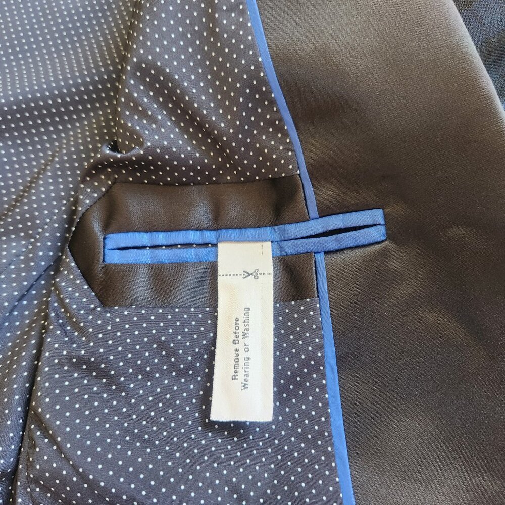 NWOT J. Crew Regent Blazer 100% Wool Blackwatch Plaid with Satin Lapels size 2 - Picture 5 of 13